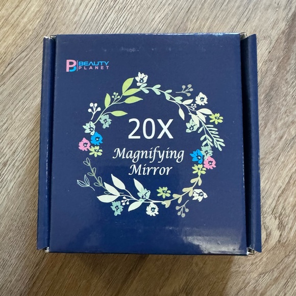 20x Magnifying Mirror Makeup Mirror With Case Beauty Planet - Picture 2 of 4